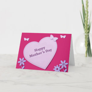 Mother's Day design for Mother's Day greeting card