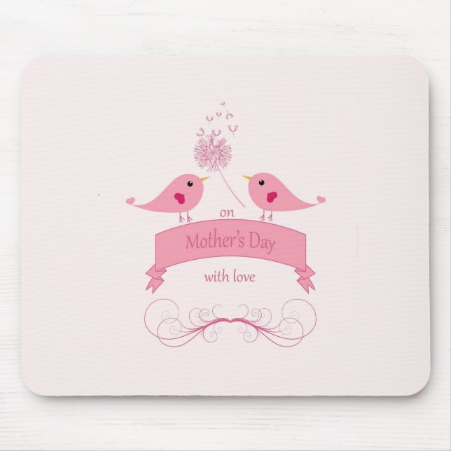 Mothers Day Design Mouse Pad (Front)