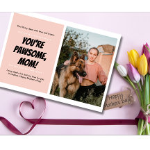 Mother's Day Dog Mum Cute Pet Photo