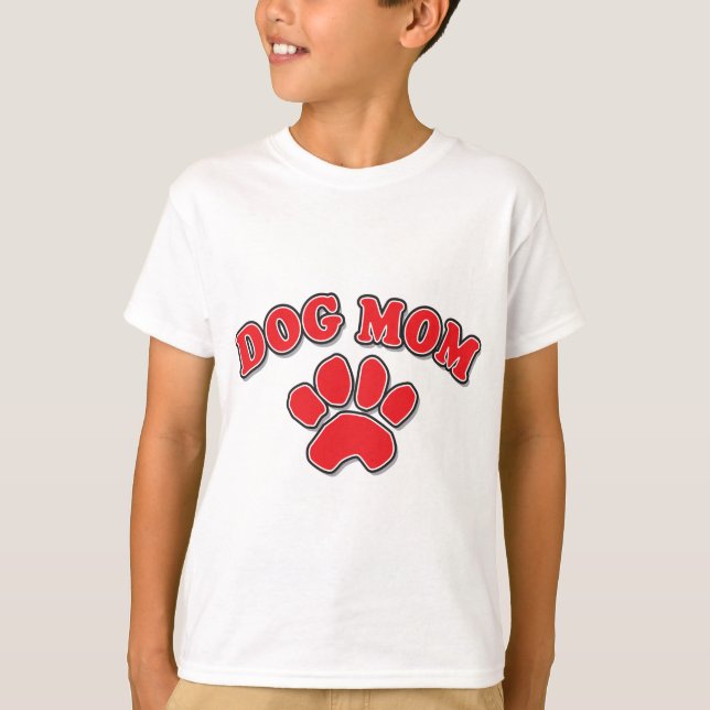 Mother's Day Dog Mum T-Shirt (Front)