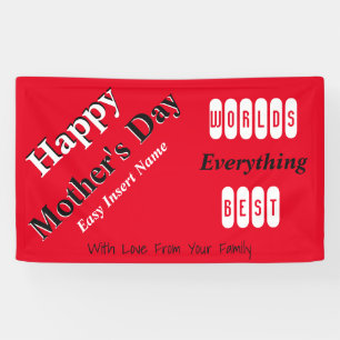 Mothers Day Easy Tailor Banner