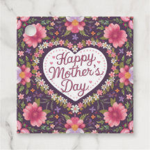 Mothers day Favour Tags