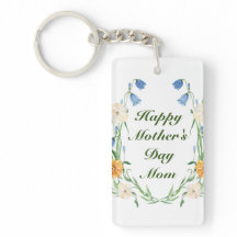 Mother's Day Floral Botanical Rustic Greenery 