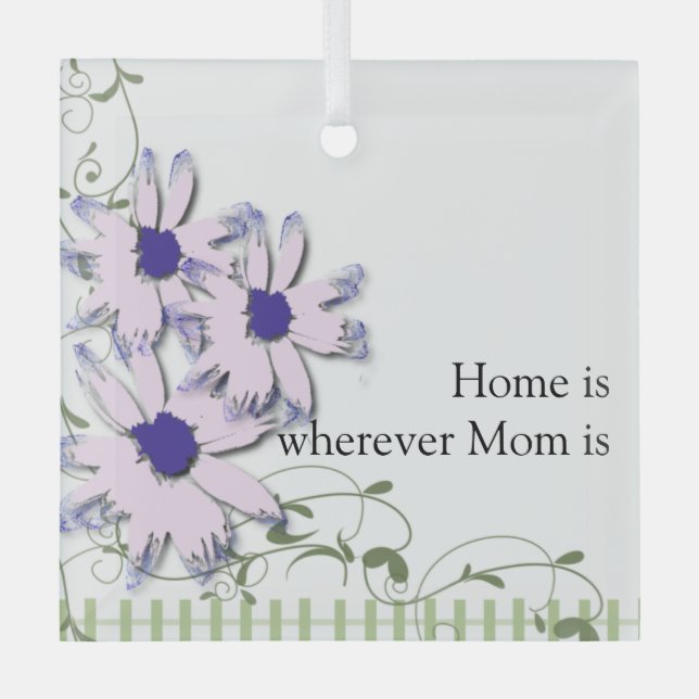 Mother's Day Flower Ornament (Front)