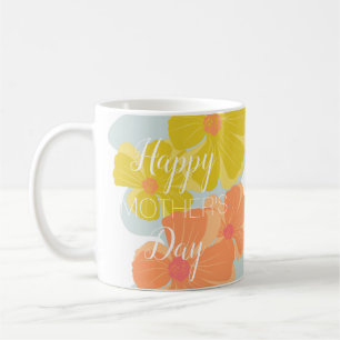 Mother's Day Flowers Frame Photo  Coffee Mug