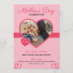 Mother's Day Flyer Invitation