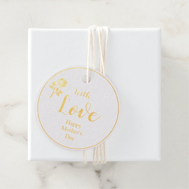 Mother's Day Foil Tag (With Box)