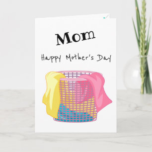 Mother's Day Folded Greeting Card