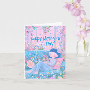Mother's Day Folded Greeting Card