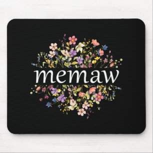 Mothers Day For Mum Wildflower Floral Women#39; #3 Mouse Pad