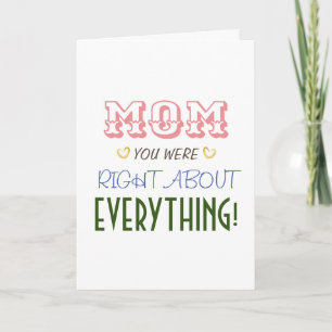 Mother's Day Funny Greeting Card