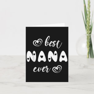 Mothers Day Funny Humour Cute Graphic Quote Nana Card