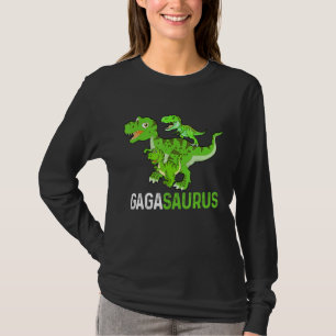 Mother's Day Gagasaurus T Rex Dinosaur Funny Gaga T-Shirt