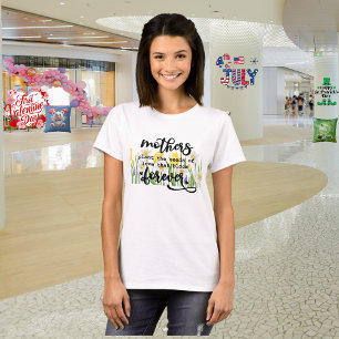 Mothers day "Garden of Love" T-shirt
