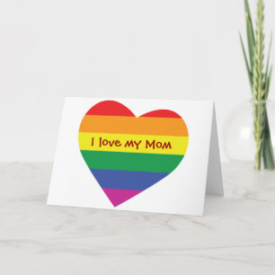 Mother's Day Gay Pride Card