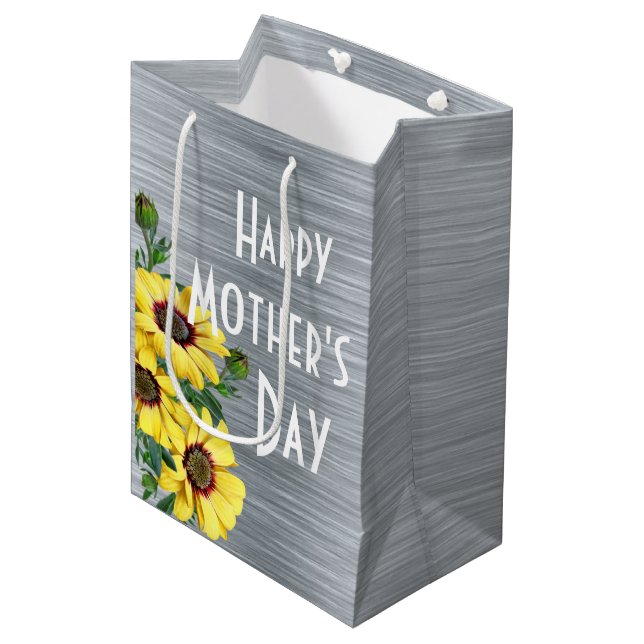 Mother's day Gift Bag - Small, Glossy (Front Angled)