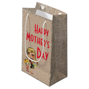 Mother's day Gift Bag - Small, Glossy