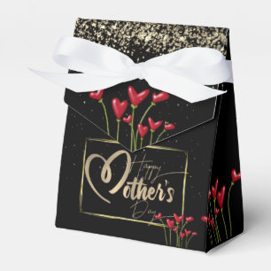 Mother's Day Gift Box with Flower Heart