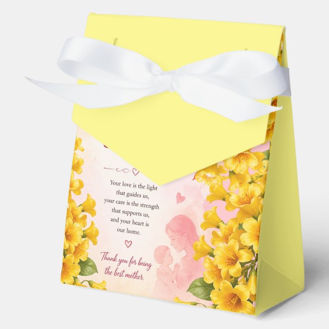 Mother's day gift favour box (Front)