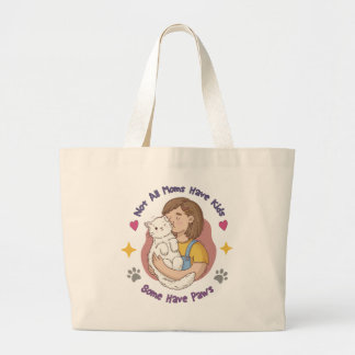 mother's day gift for moms large tote bag
