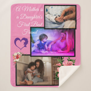Mother's Day Gift from Daughter_Sherpa Blanket