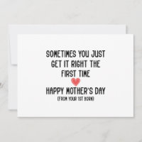 Mothers Day Gift From First Born Gift for Mum Pers