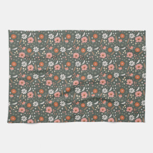 Mother's Day Gift Let's Be Wildflowers Tea Towel