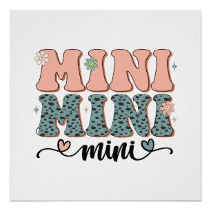 Mother's Day Gift   Mini Floral Poster