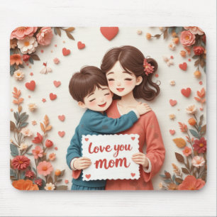 Mothers day gift mum mouse pad