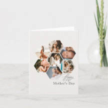 Mother's Day Gift Personalised MOMMY Photo Collage