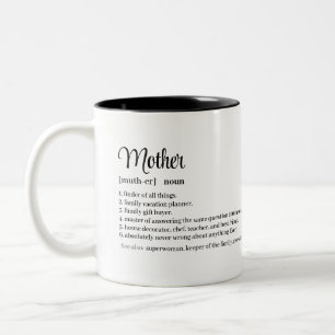 Mother's Day Gift Personalized Mom Definition Mug