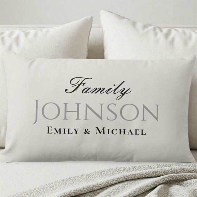 Mother's Day gift, Personalized wedding gift Lumbar Cushion (Creator Uploaded)