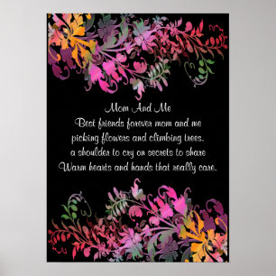 Mother's Day Gift Poster Print - Enchanting Flower