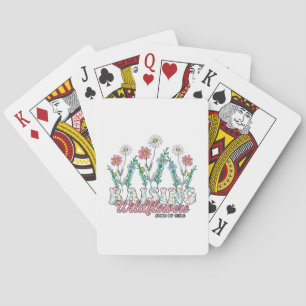 Mother's Day Gift   Raising Wildflower Mum Of Girl Playing Cards