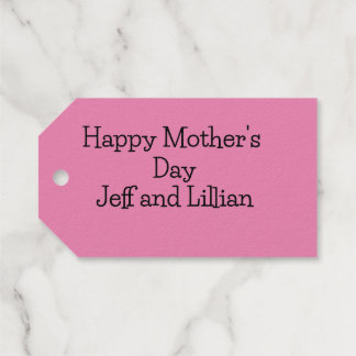 Mother's Day  Gift Tags