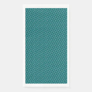 Mother's Day Gift Tiny Daisies On Teal Napkin