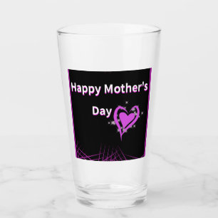 Mother's Day Glass Cup