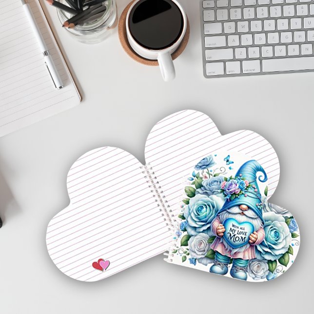 Mother's Day Gnome Spiral Notebook (Creator Uploaded)