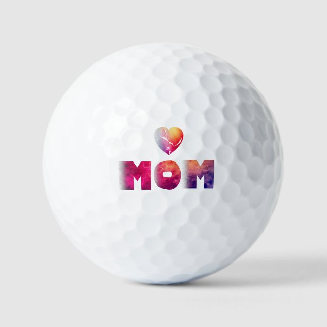 mothers day golf balls (Front)