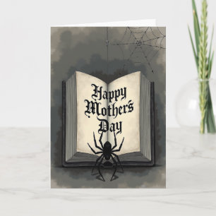 Mothers Day Gothic Book Card