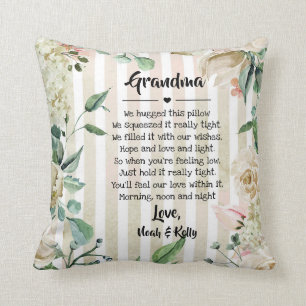 Mother's Day Grandma Grammy Nana from Grandkids Cushion