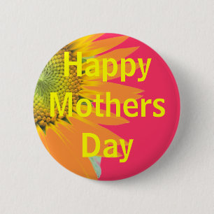 Mothers Day greeting 6 Cm Round Badge