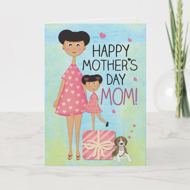 Mother's Day Greeting Card (Front)
