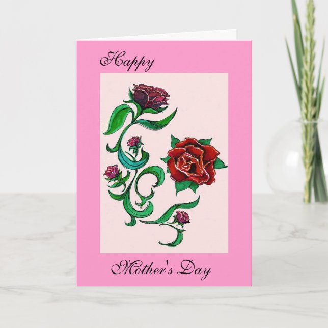 Mother's Day Greeting Card (Front)