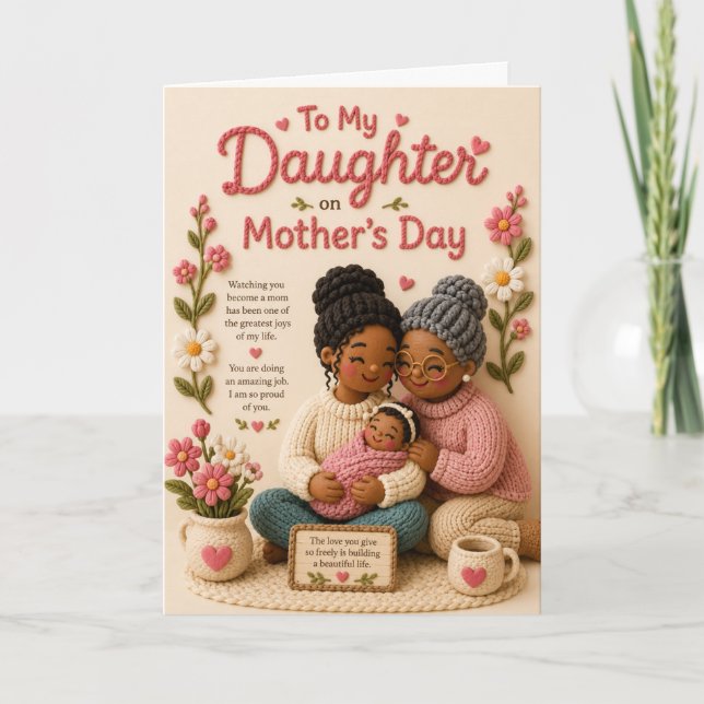 Mother's Day Greeting Card (Front)