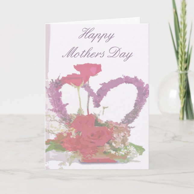 Mothers Day Greeting Card (Front)