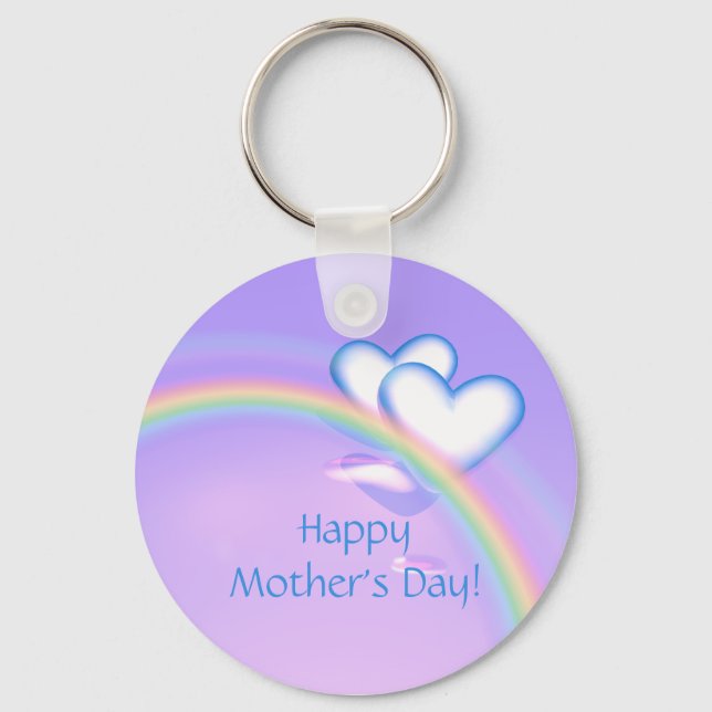 Mothers Day High Hearts Key Ring (Front)