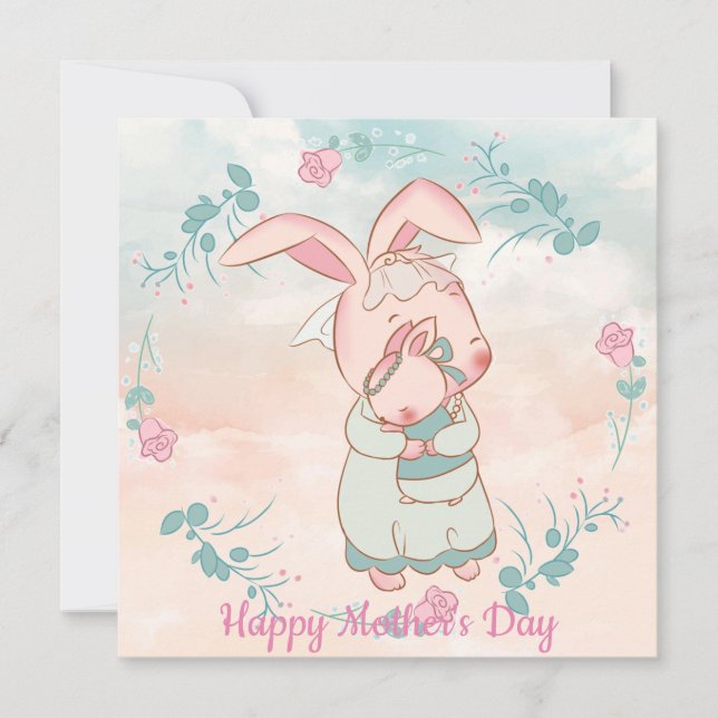 Mother's Day  Holiday Card (Front)