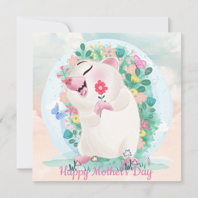 Mother's Day  Holiday Card (Front)