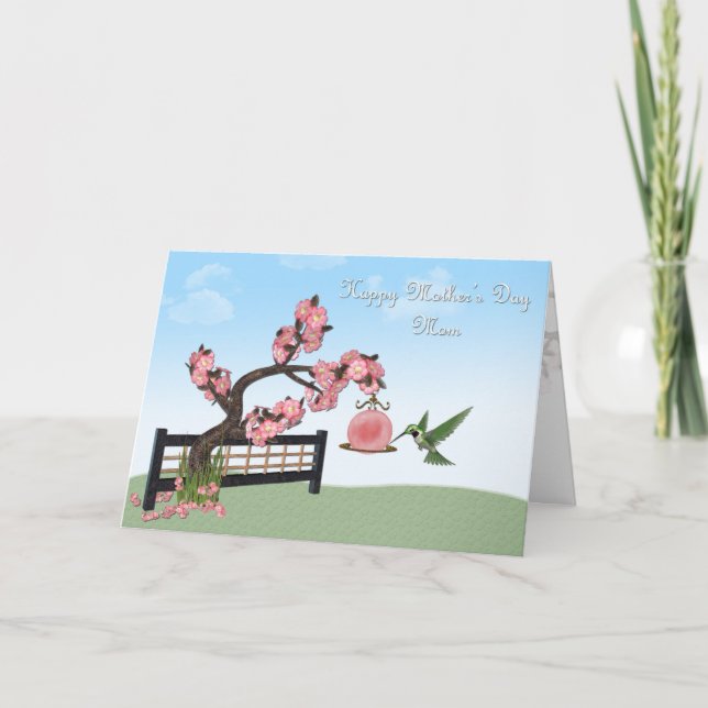 Mother's Day Hummingbird Card (Front)